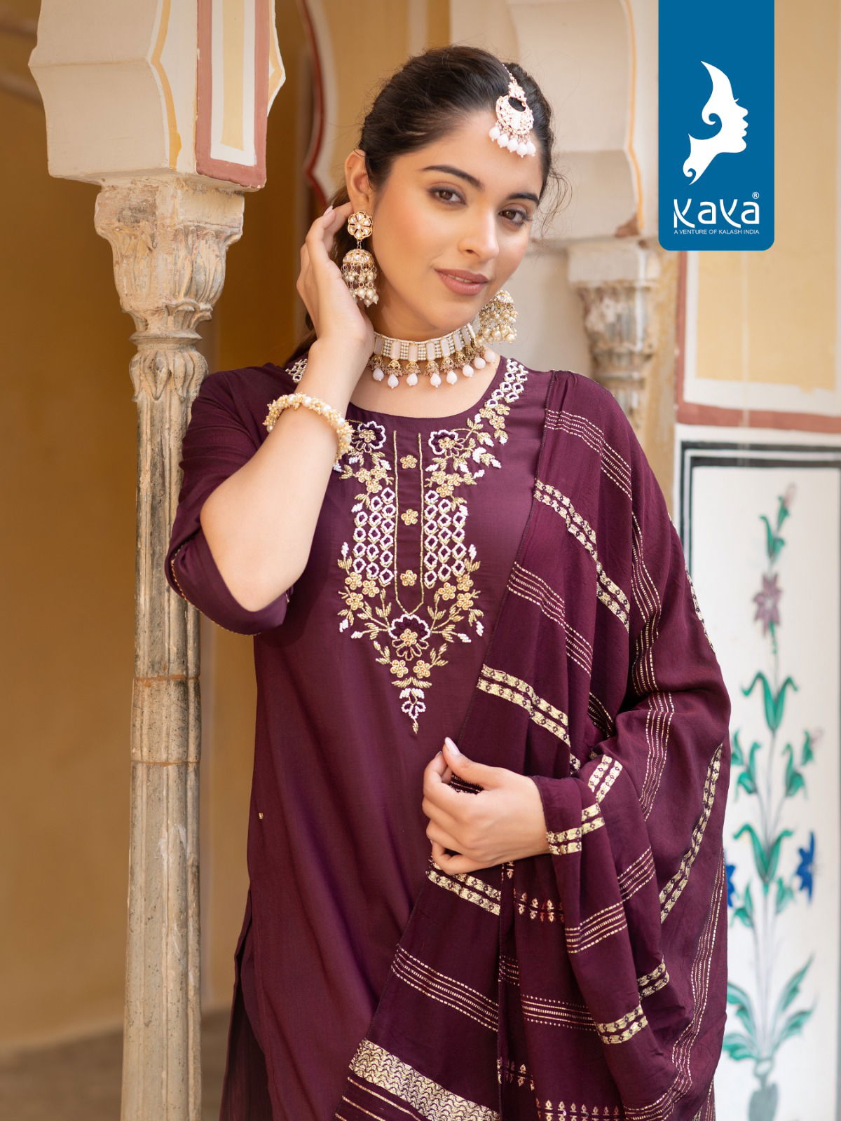 Jasmine By Kaya Silk Designer Readymade Suits Catalog